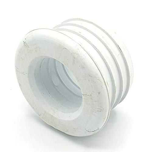 Polypipe tubería jefe residuos pushfit conector de goma adaptador reductor de 40mm x 25mm blanco