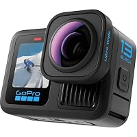 GoPro HERO13 Black Ultra Wide Edition – wasserdichte Action-Kamera mit 5,3K60-Video, 27-MP-Foto, verbessertem 177-Grad-Sichtfeld + Kompatibilität mit Objektiven der HB-Serie – Ansicht 3