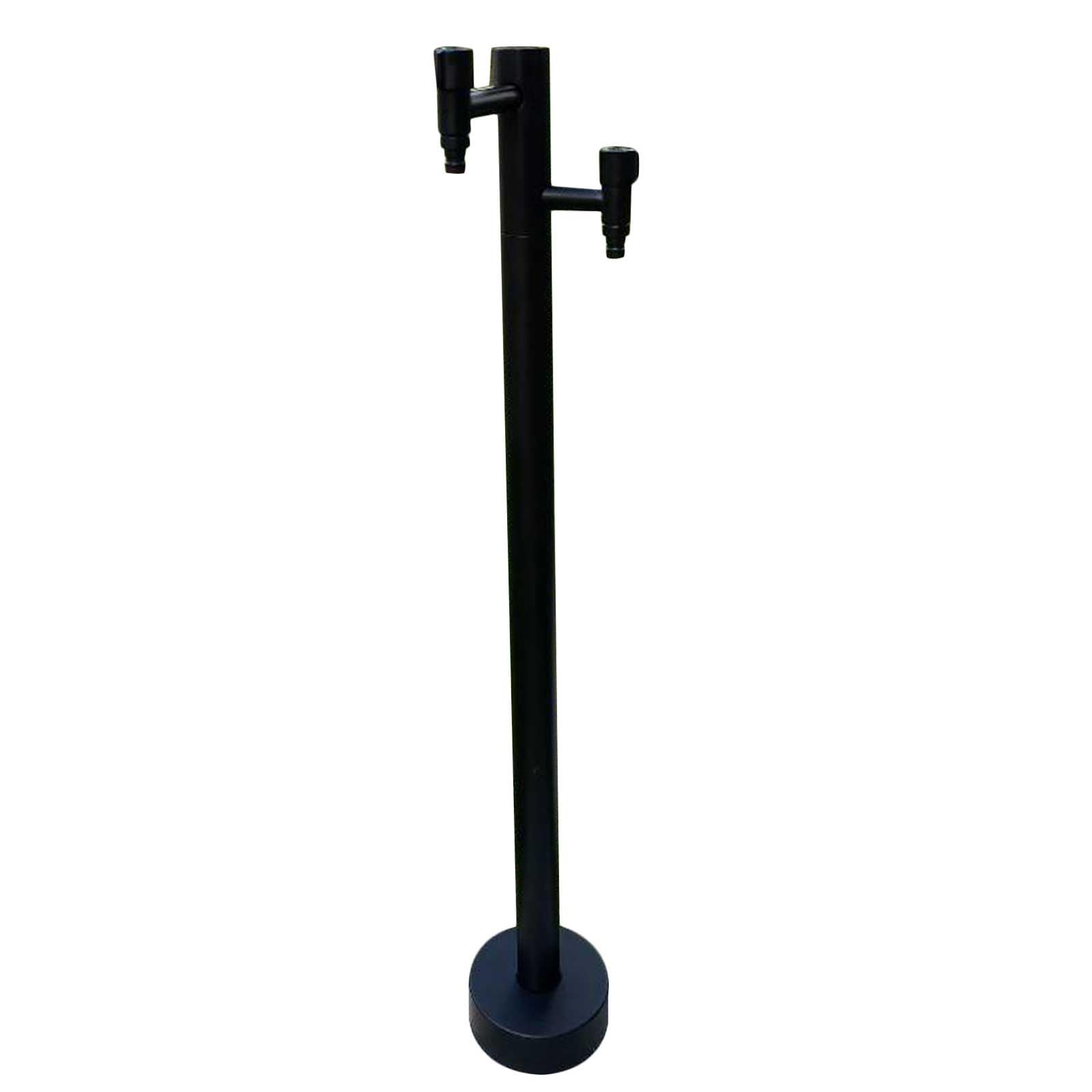 BHGFYXBS Stainless Steel Vertical Garden Water Column With Faucet - Irrigation Solution For Backyard, Farm & Pasture,Black