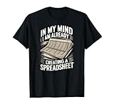 Spreadsheet Lover Accountant Humor Vintage Design