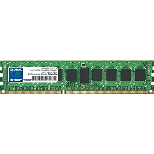 Barrette RAM DDR3 1333MHz 1Go PC3-10600 pour Areca ARC-1882ix-12 16 24