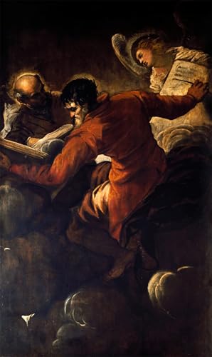 Tableaux sur toile Tintoretto | Décoration murale moderne salon 60x90cm