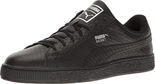 PUMA PUMA Men's Basket Classic Fashion Sneaker, Size: 5 D(M) US, Color: Puma Black