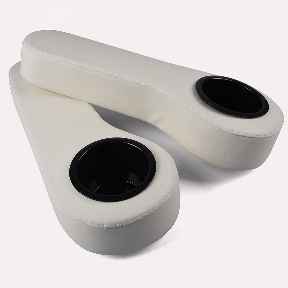 G-PLUS Rear Seat Arm Rest Cup Holder Universal Compatible with EZGO/Club Car/Yamaha