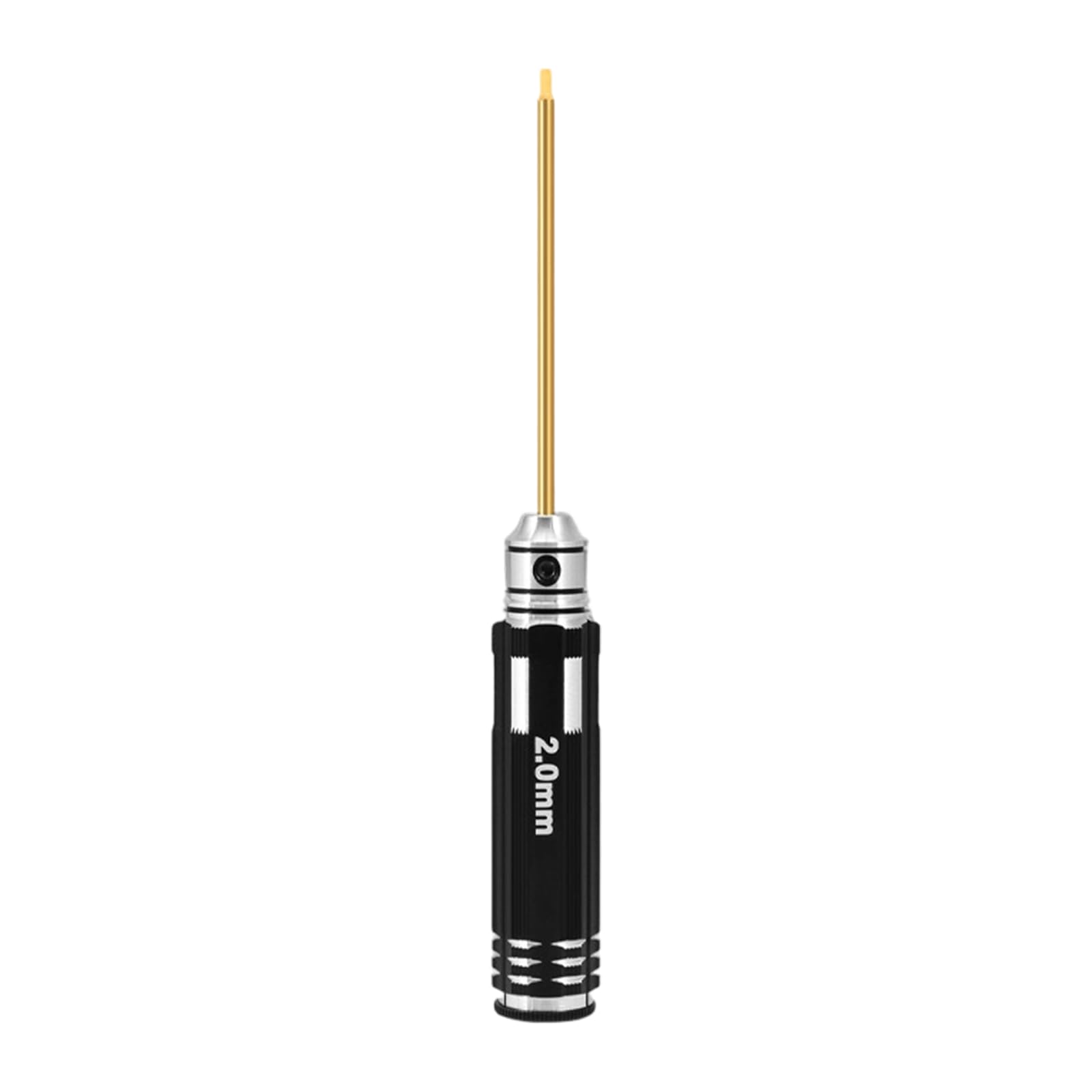 Kaccde 2Mm Professional Aluminum Hexagonal Handle Screwdriver Set Hobbyist Gear For And Model Maintenance With Ergonomic Grip Resistant Tool