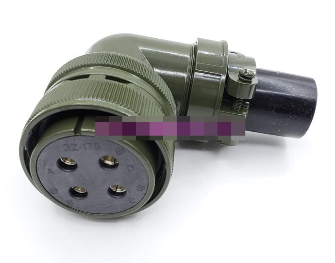 Enchufe de alimentacion del motor de 5,5 kW conector ms3106b32-17s
