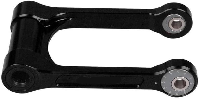 Motorcycle Rear Suspension Lowering Rising Link Linkage Compatible with CRF300L CRF300 Rally 2021-2024 Models(Black)