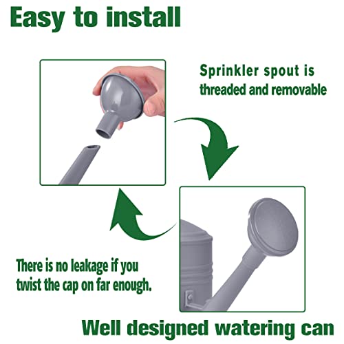 OKREK Regador de Interior para Plantas Domésticas, Pequeno Regador para Plantas Internas, Regador de