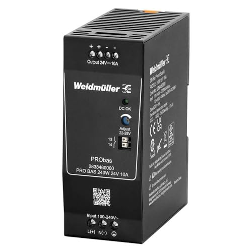 Alimentation Rail DIN Weidmüller de haute précision modèle 2838460000 robuste