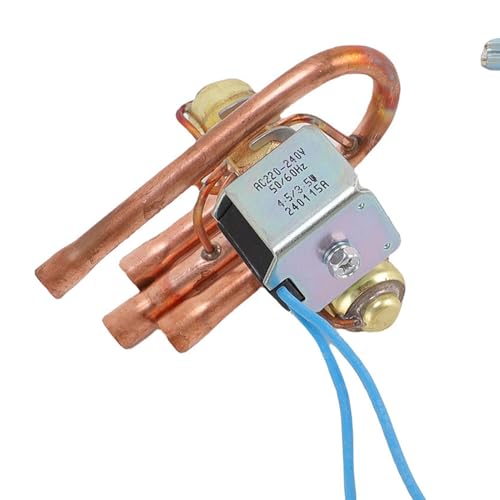 Válvula de inversión de cobre de 4 vías para aire acondicionado 1P con cable 8