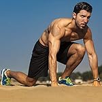 Men's Athletic Shorts with Pockets and Elastic Waistband Quick Dry Activewear Workout Shorts for Men - Image 3