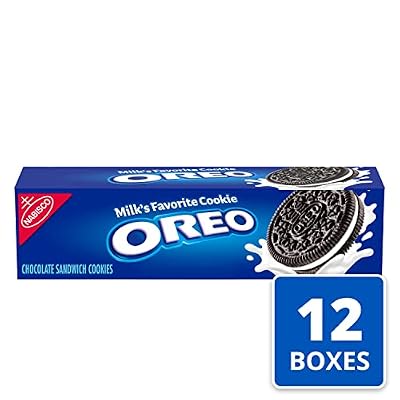OREO Chocolate Sandwich Cookies, 12-5.25 oz Boxes