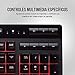 Corsair K55 RGB Teclado para Juegos con Teclas de Membrana, Retroiluminación RGB...