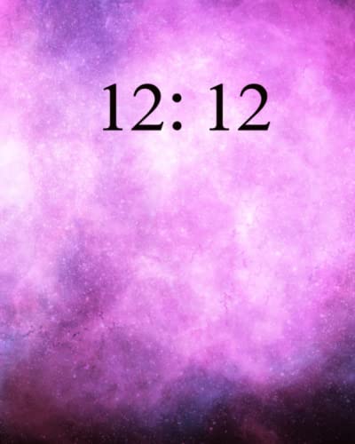 12:12 Angel Number Notebook