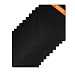 Patch de Réparation en Cuir, Cuir Autocollant, Patch de Réparation de Canapé en Cuir Artificiel Imperméable Auto-Adhésif 10 Pièces pour Sièges de Voiture, Canapés, Vêtements (20 x 30 CM) (Noir)