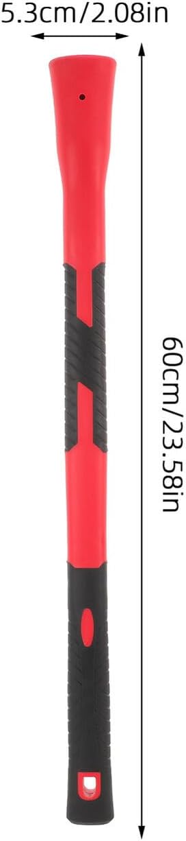 Replacement Plastic Hammer Handle for Masonry and Camp Axe, Hard Plastic Sturdy Axe Handle Spare for Splitting and Forging Tools, Suitable for Industrial and Outdoor Use