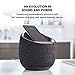 Belkin SOUNDFORM Elite Hi-Fi Smart Speaker + Wireless Charger (Alexa Voice-Controlled Bluetooth Speaker) Sound Technology By Devialet, Fast Wireless Charging for iPhone, Samsung Galaxy & More - Black