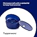 Tupperware Store Serve & Go CrystalWave Bowl with Colander and Vent, Prep, Fridge and Reheat Meals, Dishwasher and Microwave safe, BPA Free (3.8 L/16 Cups)