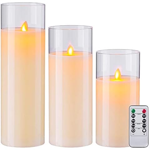 AKU TONPA Flameless Candle Set Cover