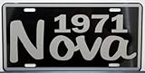 1971 71 Nova Metal License Plate SS Super Sport Chevy TAG 6 X 12 HOT Rod Muscle CAR Classic Museum Collection Novelty Gift Sign