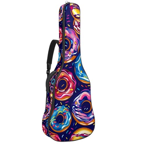 Sac pour guitare acoustique idéal pour les répétitions et cours de musique avec ses 2 poches