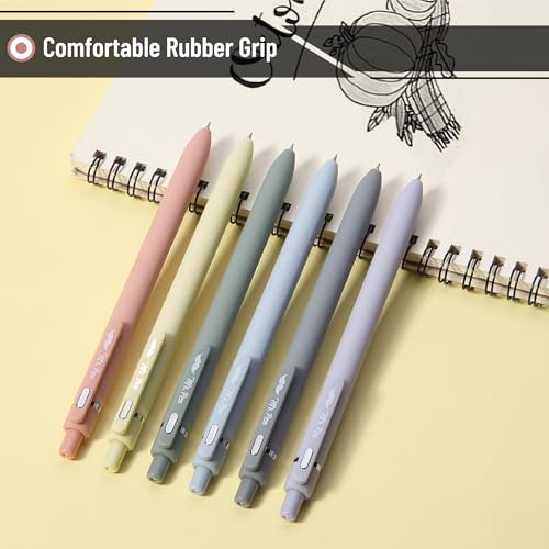Bolígrafos Gel Retráctiles Mr. Pen, Pack 6, Punta Fina 0.5mm miniatura 4