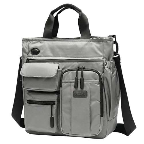Image of USUAL EdgeWise Laptop Bag for Men Office Use | 15.6 /16 Inch Laptop Sleeve (16 Inch+) | Water Resistant Messenger Briefcase | Executive Office Bag | Side Laptop Bag for men | Detachable Shoulder Strap