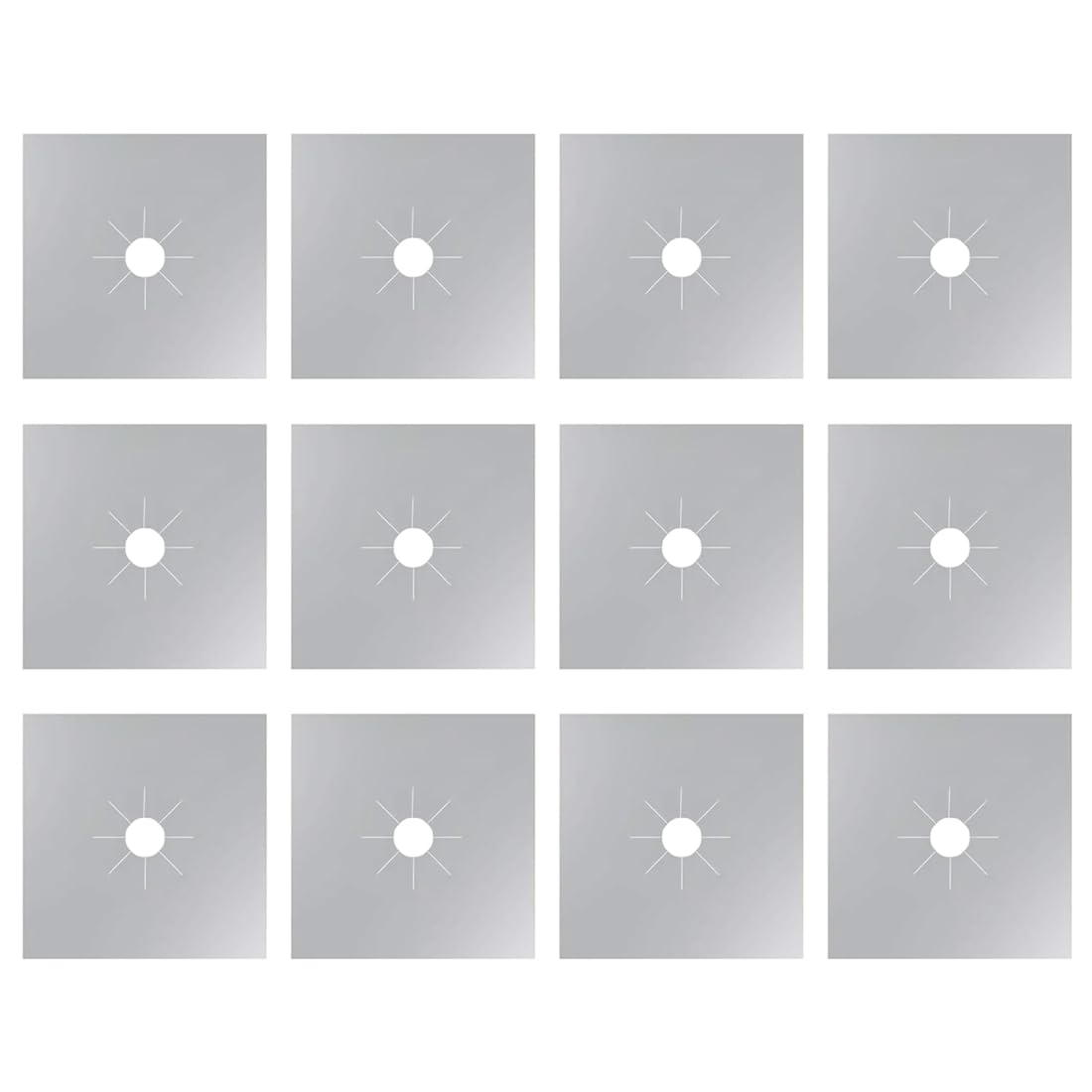 Oewwthy As Shown Reusable Protection Pad Square Hob Protector Liner Oil-Proof Mat Stove Stovetop Protector Kitchen Accessories