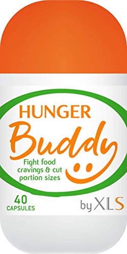 XLS Hunger Buddy - Efficient Appetite and Hunger Pangs Control - Regulate Food Portions - Promotes Weight Loss - 40 Capsules - Handy On-The-Go Dispenser