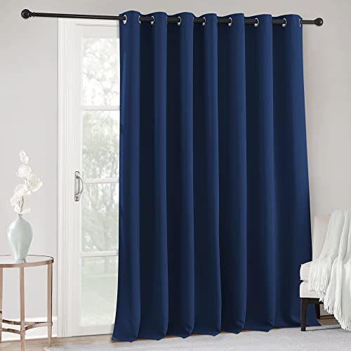 RYB HOME Blackout Curtain for Sliding Glass Door, Thermal Insulated
