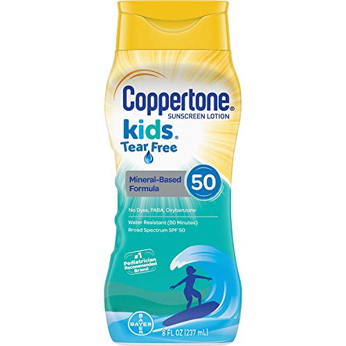 Coppertone Kids - Kids Tear Free Mineral SPF 50 Lotion 8 Oz (Upsize) (CT57879)