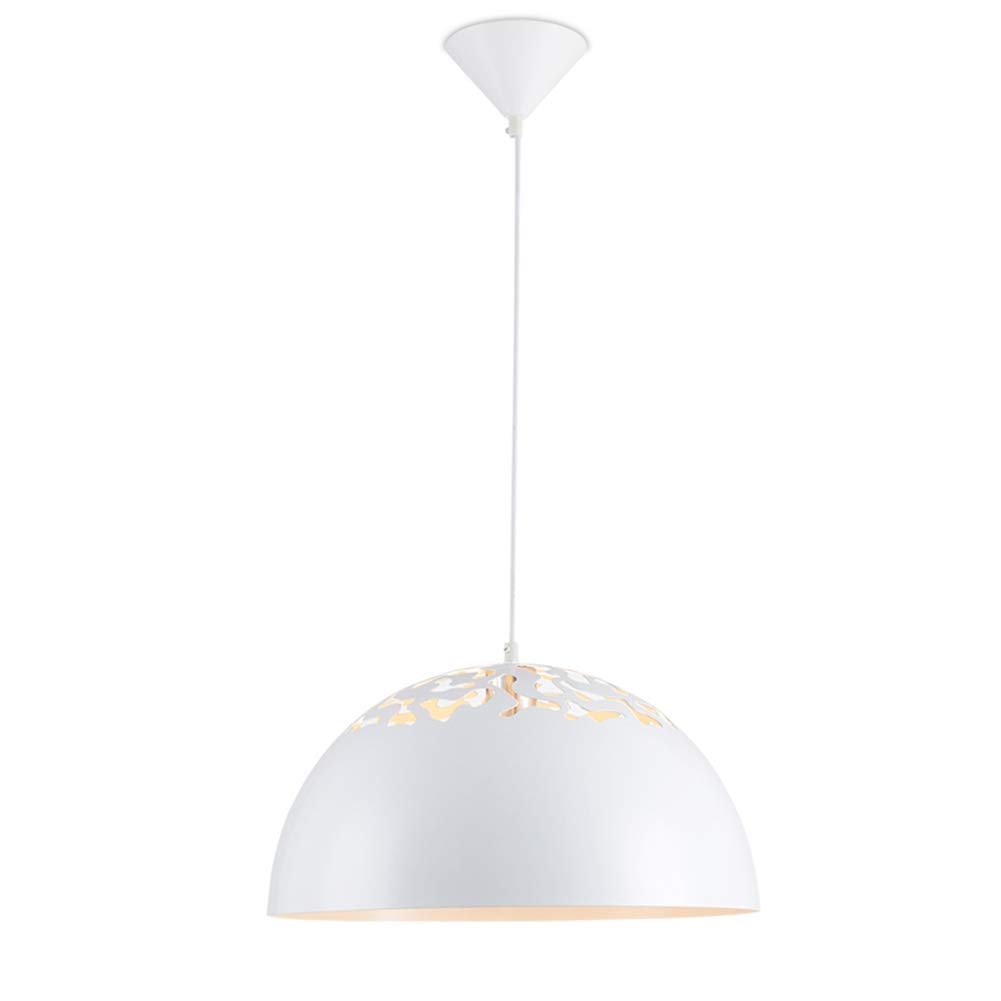 Plafonniers Novely abat-jour blanc lustre réglable à flamme unique