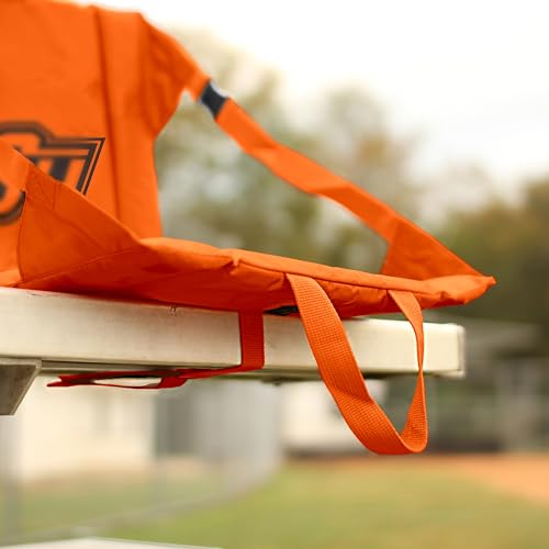 Image of Logo Brands Officially Licensed NCAA Unisex Stadium Seat, One Size, Team Color