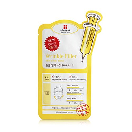 Leaders Insolution Wrinkle Filler Mask ( Sheet of 10 ), LeadersP-05Wrinkle