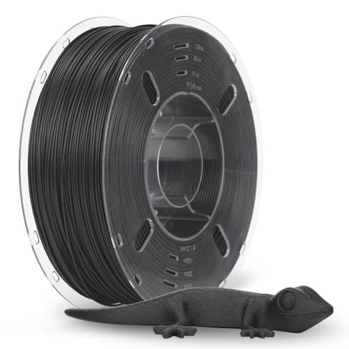 FilaBees Kohlefaser ASA Filament 1.75mm Schwarz,ASA-CF 3D Drucker Filament für den Druck von Outdoor Funktionsteilen, Wetter- und Hitzebeständig 1KG