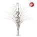 Beistle 2-Pack Metallic Spray Centerpiece, Shimmering Silver Decoration for New Years, Awards Night, & Birthday Parties, Table Decor for Events, 19”