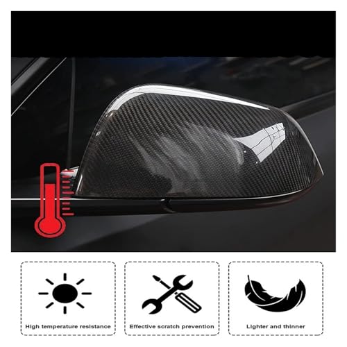 Boîtier de rétroviseur extérieur robuste compatible Tesla Model Y - 5