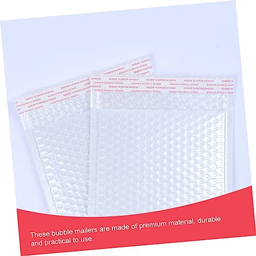 Ciieeo 50 Pçs Saco De Bolhas Expresso Envelopes Brancos Sacos De Envelope De Bolha Para Embalagem De
