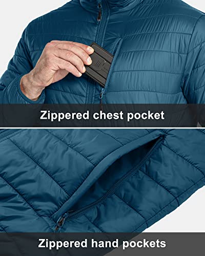 Image of 33,000ft Men's Puffer Jacket Lightweight Packable Insulated Winter Coat
