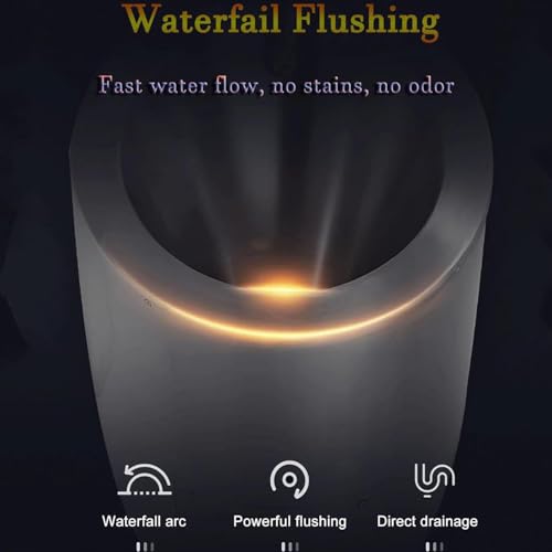 Urinario con sensor de pared de acero inoxidable con salida oculta para hostelería y comercios 5