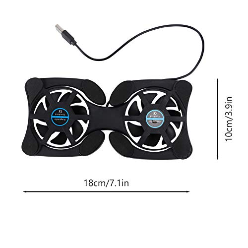 Enfriador portátil para laptop con ventiladores USB miniatura 2