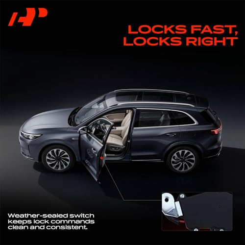 Image of A-Premium Rear Right Passenger Side Door Lock Actuator Compatible with Toyota Land Cruiser 1991-1998 & Lexus LX450 1996-1997