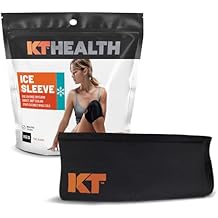 KT Health, Size XS/S, Ice Sleeve and Universal Bag, Direct 360 Degree Cooling and Compression
