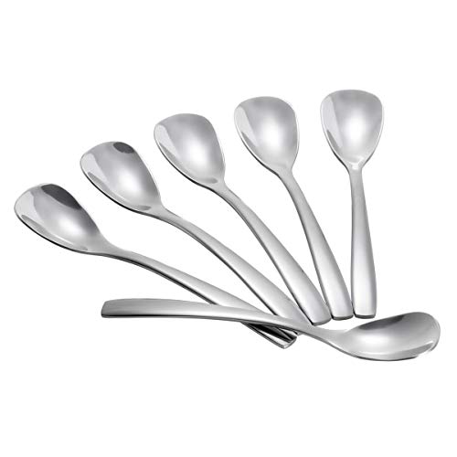 WOLFF Conjunto 6 Colheres de Aço Inox para Sorvete London