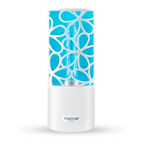 Faicuk Plug in Fly Light Trap with UV Light for Flying Insect Trap, Fruit Fly Trap, Gnat Trap, and Mosquito Trap Non-Zapper Traps for Inside Your Home Cover