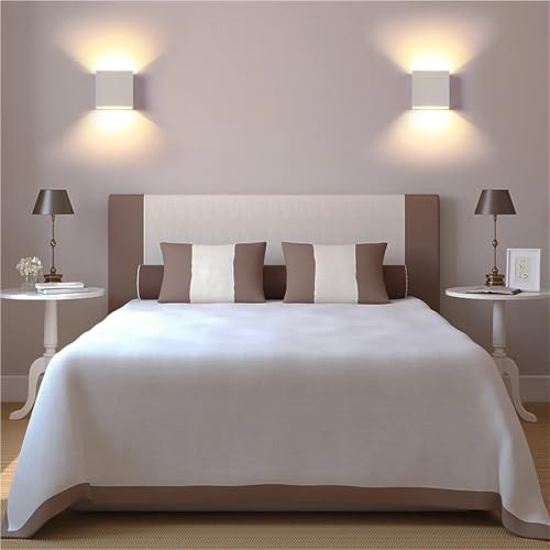 Apliques LED de pared interiores con doble iluminación arriba y abajo 7