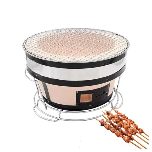 Barbecue portable, barbecue de table au charbon de bois japonais, barbecue familial coréen, four chauffant au charbon de bois, barbecue au charbon de bois for camping, pique-nique, fête