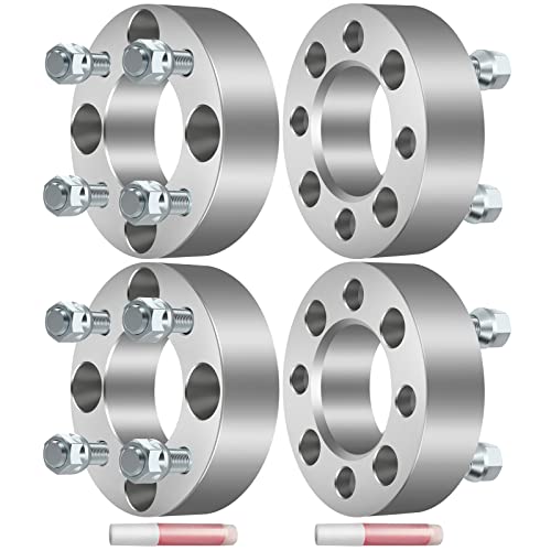ECCPP EZ GO Wheel Spacers CLUB CAR for Golf CART Wheel Spacers 1.5 inch 4x4 to 4x4 Wheel Spacers 4x101.6 to 4x101.6 4 Lug 68.5mm CB 1/2 Studs 4PCS