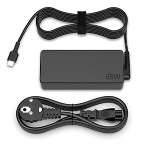 65W/45W Netzteil Ladegerät USB C Laptop kompatibel mit Lenovo ThinkPad X1 Carbon T14 T480 T490 T580 E14 E15 E580 E590 L14 L15 Yoga C740 C940 Slim 7 – Typ C Laptop Ladegerät Schnellladegerät