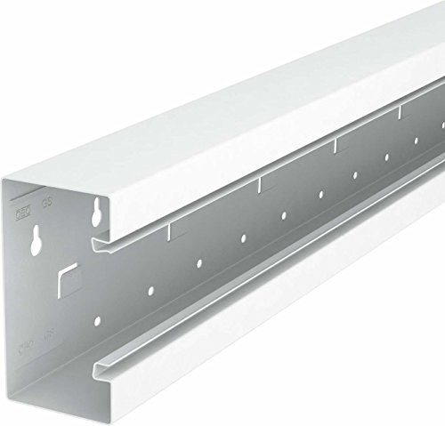 Preisvergleich Produktbild Obo-bettermann Kanal symmetrisch auf 70 x 130 x 2000 weiß ST